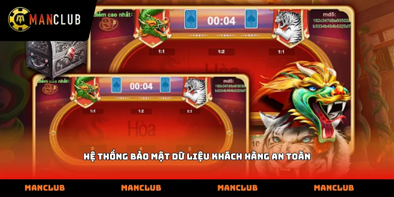 Hệ thống bảo mật dữ liệu khách hàng an toàn